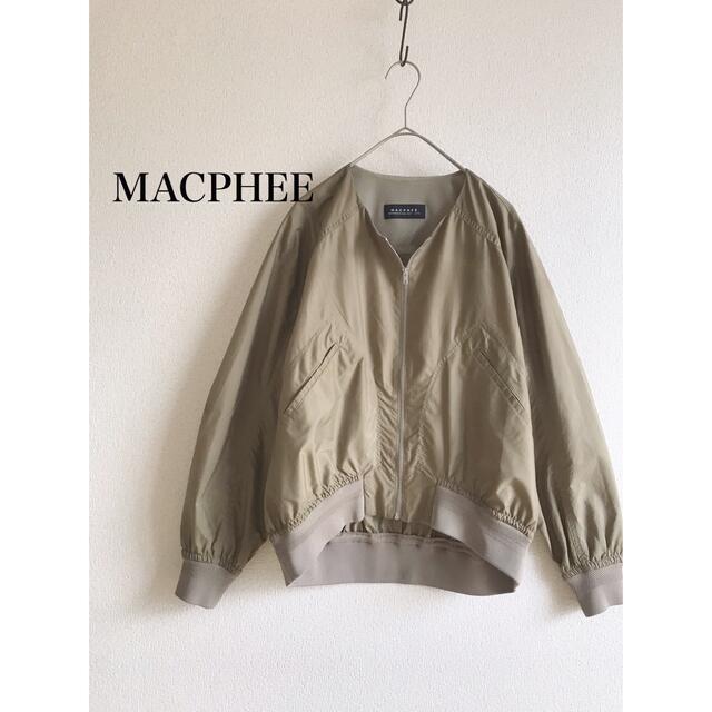 MACPHEE - 美品　マカフィー　ジャケット　ブルゾン　ナイロンジャケット　ミリタリー　カーキ