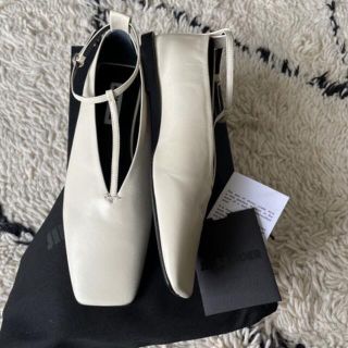 ジルサンダー(Jil Sander)の【JIL SANDER】Tストラップパンプス(バレエシューズ)