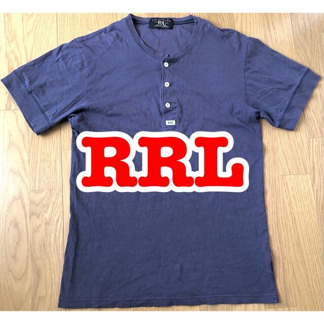 RRL(ダブルアールエル)のあお様）ダブルアールエル 三ツ星タグ ヘンリーネック メンズのトップス(Tシャツ/カットソー(半袖/袖なし))の商品写真