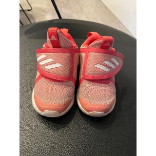 アディダス(adidas)のアディダス　サイズ14  ピンク　キッズ　(スニーカー)