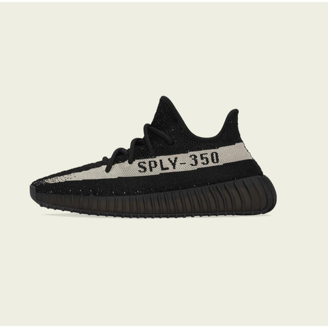 adidas(アディダス)のYeezy Boost 350 V2 Core Black White メンズの靴/シューズ(スニーカー)の商品写真