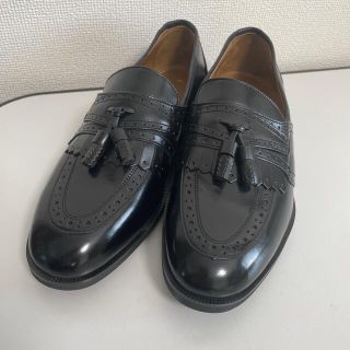 ランセル(LANCEL)の オレンジ様　LANCEL ローファー　24.5cm 軽い　美品(ローファー/革靴)