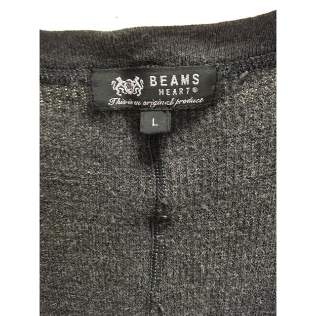 BEAMS(ビームス)のビームス　beams メンズ L ニット ダークグレー メンズのトップス(ニット/セーター)の商品写真