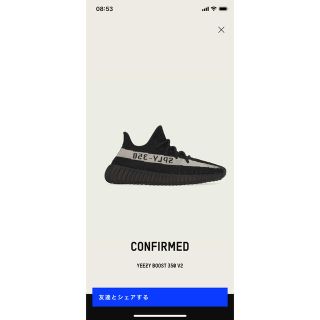 アディダス(adidas)のadidas yeezy boost 350 v2 24cm(スニーカー)