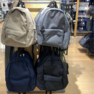 ムジルシリョウヒン(MUJI (無印良品))の大人気！無印良品のリュック4種8個セット(紺3.グレー3.カーキ1.ブラウン1)(リュック/バックパック)