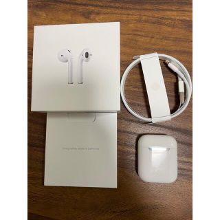 アップル(Apple)のairpods 第１世代(ヘッドフォン/イヤフォン)