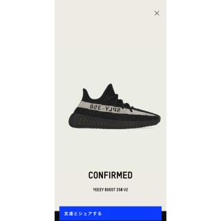 アディダス(adidas)のadidas YEEZY BOOST 350 V2 "Oreo"  29cm (スニーカー)