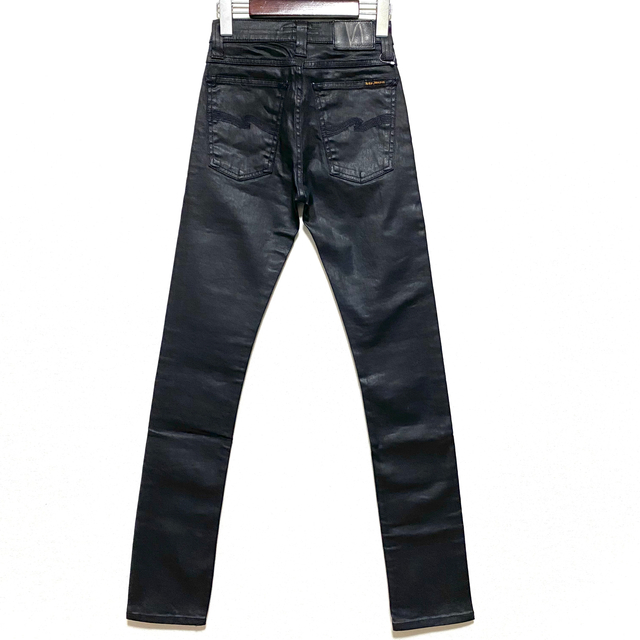 Nudie Jeans(ヌーディジーンズ)のnudie jeans☆TUBE TOM☆ブラックパンツ☆コーティング加工☆新品 レディースのパンツ(デニム/ジーンズ)の商品写真