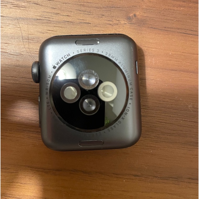 APPLE WATCH3 38 ブラック セルラー APPLE WATCH3 38 ブラック セルラー