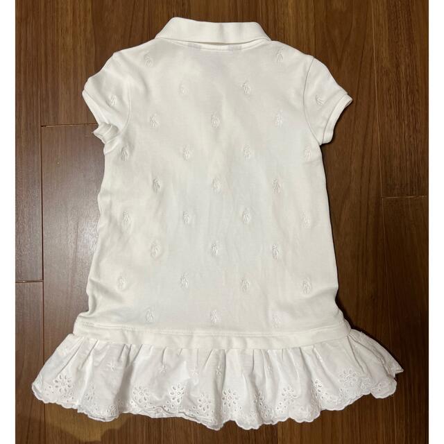 POLO RALPH LAUREN(ポロラルフローレン)のキッズ　ワンピース（polo） キッズ/ベビー/マタニティのキッズ服女の子用(90cm~)(ワンピース)の商品写真