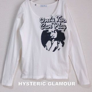 ヒステリックグラマー(HYSTERIC GLAMOUR)の【HYSTERIC GLAMOUR】ONLY TWO CAN PLAY ロングT(Tシャツ(長袖/七分))