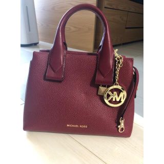 マイケルコース(Michael Kors)のマイケルコース　ハンドバッグ　ショルダーバッグ/ワインレッド　赤　(ショルダーバッグ)