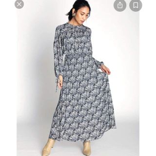 FRAY I.D - 美品2度着用セルフォード ペイズリープリントワンピース