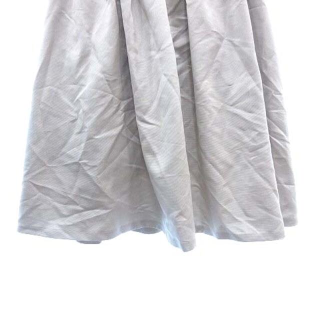 ROPE’(ロペ)のロペ ROPE フレアスカート ひざ丈 38 グレー /CT レディースのスカート(ひざ丈スカート)の商品写真