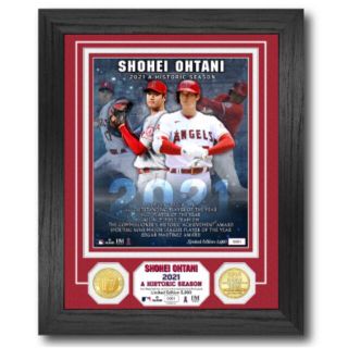 2021 大谷翔平 A HISTORIC SEASON ２コイン　MVP(記念品/関連グッズ)