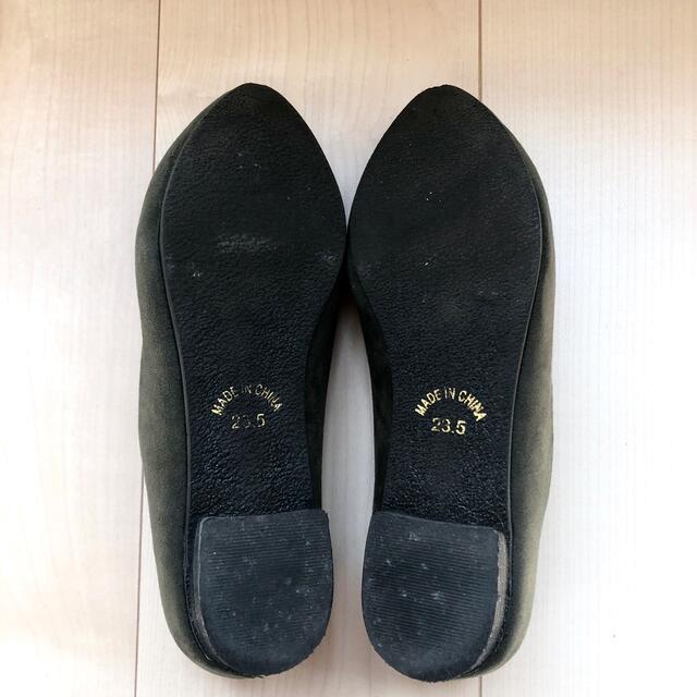 ローヒールパンプス／カーキグリーン レディースの靴/シューズ(ハイヒール/パンプス)の商品写真