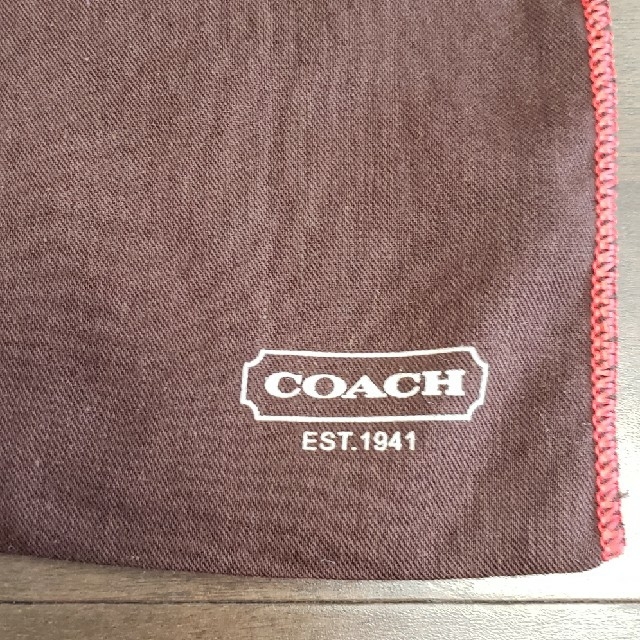 COACH(コーチ)のコーチ　COACH　巾着布袋 レディースのファッション小物(ポーチ)の商品写真