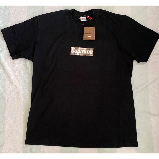 Supreme - Supreme®/Burberry® Box Logo Tee バーバリーの通販 Supreme - Supreme®/Burberry® Box Logo Tee バーバリーの通販