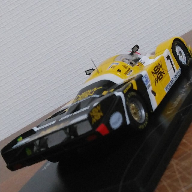 Porsche(ポルシェ)のNEWMAN Porsche956  1/43スケールモデル(リユース) エンタメ/ホビーのおもちゃ/ぬいぐるみ(ミニカー)の商品写真