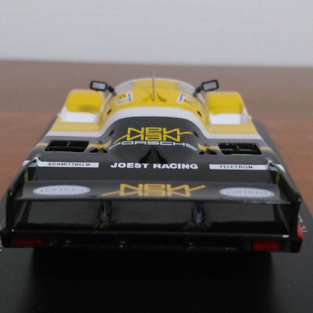 Porsche(ポルシェ)のNEWMAN Porsche956  1/43スケールモデル(リユース) エンタメ/ホビーのおもちゃ/ぬいぐるみ(ミニカー)の商品写真