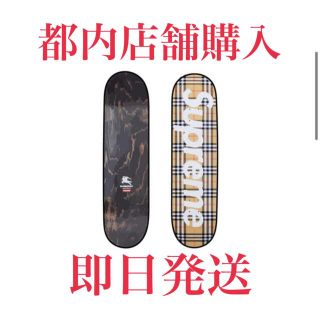 シュプリーム(Supreme)のSupreme /Burberry Skateboard ベージュ Beige(スケートボード)