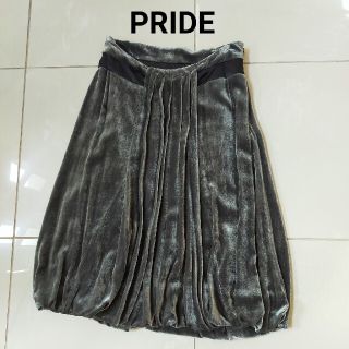 プライド(PRIDE)のPRIDE  スカート M  モスグリーン(ひざ丈スカート)