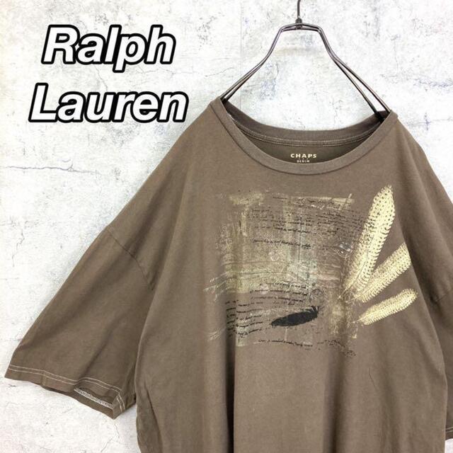 Ralph Lauren(ラルフローレン)の希少 90s チャップスラルフローレン Tシャツ ビッグプリント メンズのトップス(Tシャツ/カットソー(半袖/袖なし))の商品写真