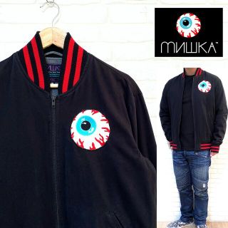 ミシカ(MISHKA)のMISHIKA ミシカ キープウォッチ 刺繍 スタジャン コットン ブルゾン(スタジャン)