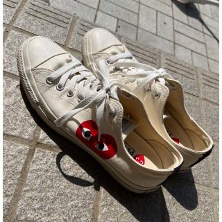 コム デ ギャルソン(COMME des GARCONS) キャンバス スニーカー(メンズ