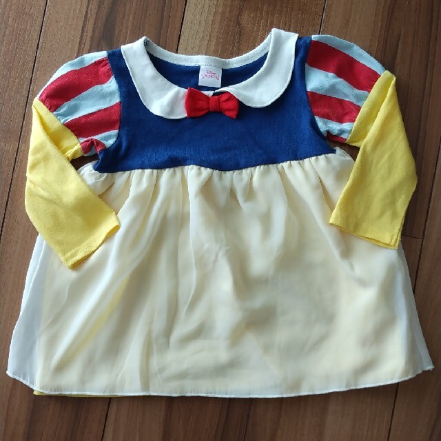 白雪姫 スノーホワイト 90 キッズ/ベビー/マタニティのキッズ服女の子用(90cm~)(Tシャツ/カットソー)の商品写真