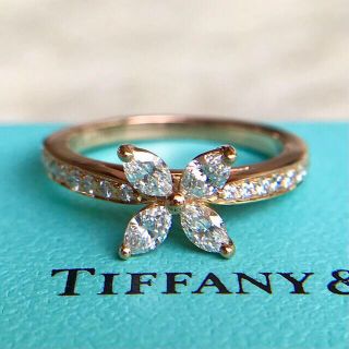 Tiffany & Co. - ティファニー ビクトリア K18 ダイヤモンド リング 9