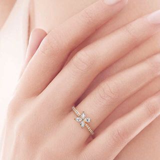 Tiffany & Co. - ティファニー ビクトリア K18 ダイヤモンド リング 9 ...