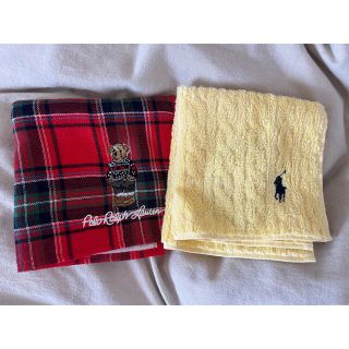 ポロラルフローレン(POLO RALPH LAUREN)のラルフローレン　ハンカチ　２枚(ハンカチ)