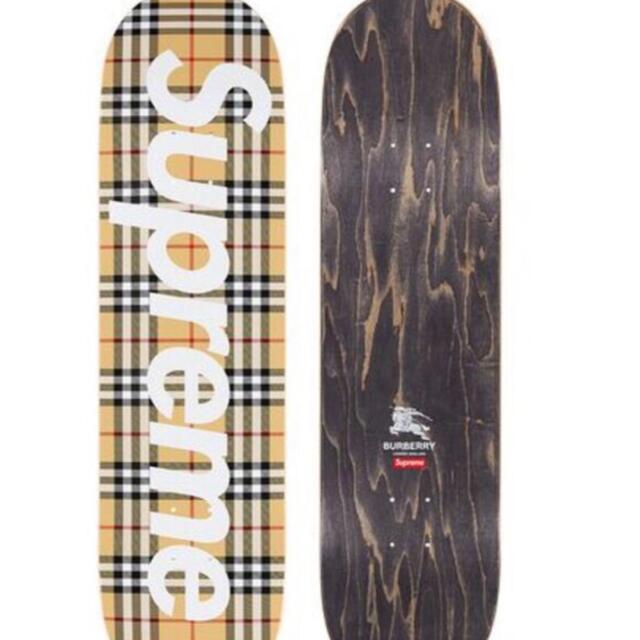 Supreme(シュプリーム)のSupreme /Burberry Skateboard スケート ボード メンズのファッション小物(その他)の商品写真