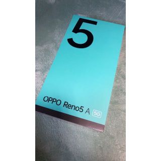 OPPO Reno5 A ワイモバイル版　SIMフリー　A1030P(スマートフォン本体)