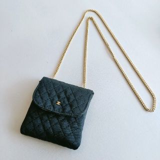 シャネル(CHANEL)の美品◇CHANEL◇シャネル ヴィンテージ  マトラッセミニバッグネックレス(その他)