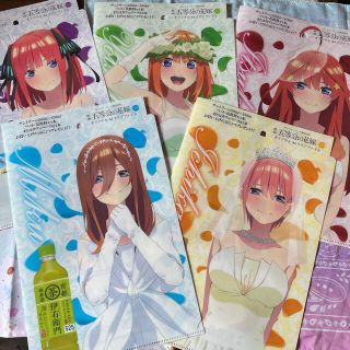 サントリー(サントリー)の五等分の花嫁A4クリアファイル 5枚セット(クリアファイル)