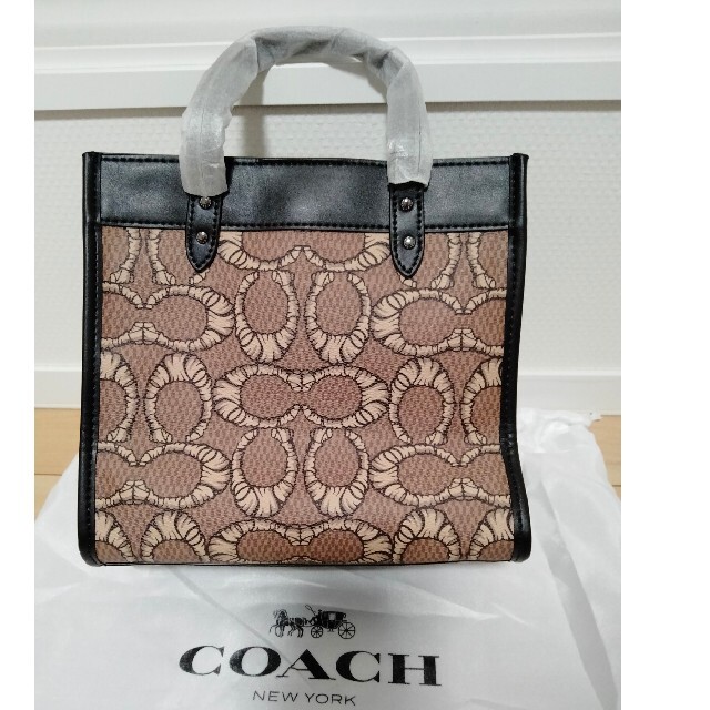 COACH - COACH コーチ フィールドトート 22 マミファイド シグネチャー ...