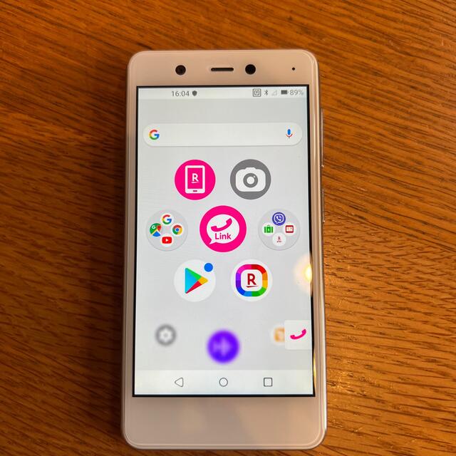 Rakuten(ラクテン)のRakuten mini c330白 スマホ/家電/カメラのスマートフォン/携帯電話(スマートフォン本体)の商品写真