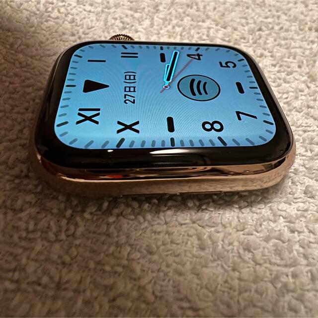 Apple Watch(アップルウォッチ)のApple Watch Series 4 ステンレスゴールド セルラーモデル メンズの時計(腕時計(デジタル))の商品写真