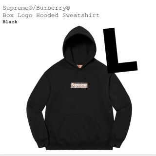 シュプリーム(Supreme)のBurberry box hooded シュプリーム(パーカー)