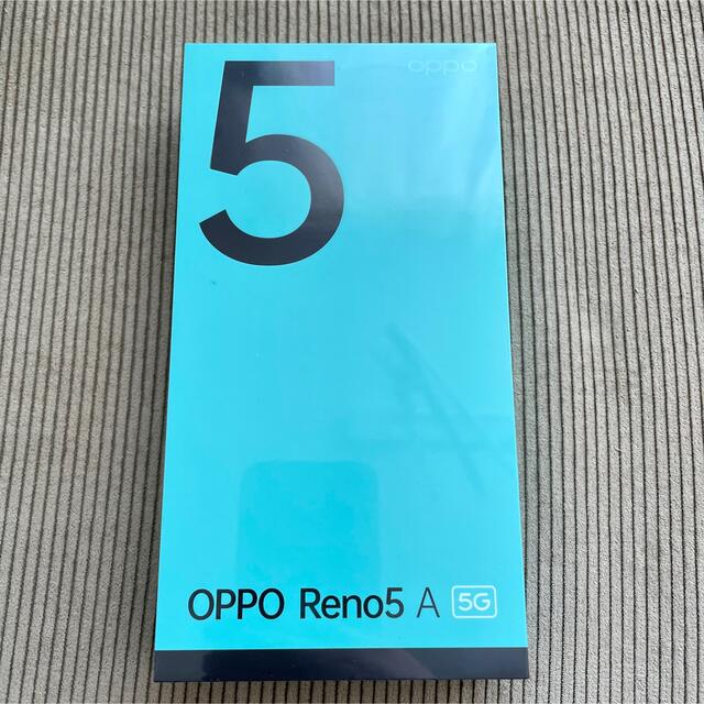 【期間限定価格】新品未開封　OPPO　Reno　5 A   国内版simフリー