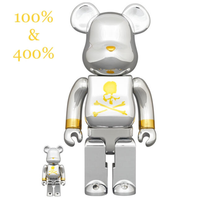 BE@RBRICK mastermind JAPAN SILVER