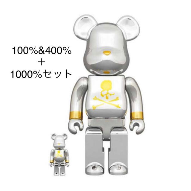 高評価なギフト MEDICOM TOY - BE@RBRICK mastermind JAPAN シルバー ...