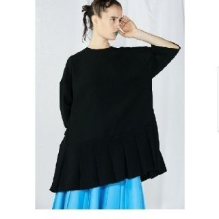 数量限定セール エンフォルド CUT×Tulle B レイヤープルオーバー - T