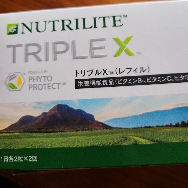 Amway(アムウェイ)のアムウェイ　トリプルX　レフィル2箱 食品/飲料/酒の健康食品(ビタミン)の商品写真