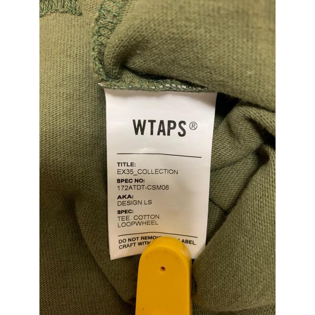 W)taps(ダブルタップス)のWTAPS 17AW DESIGN LS カーキ　M メンズのトップス(Tシャツ/カットソー(七分/長袖))の商品写真