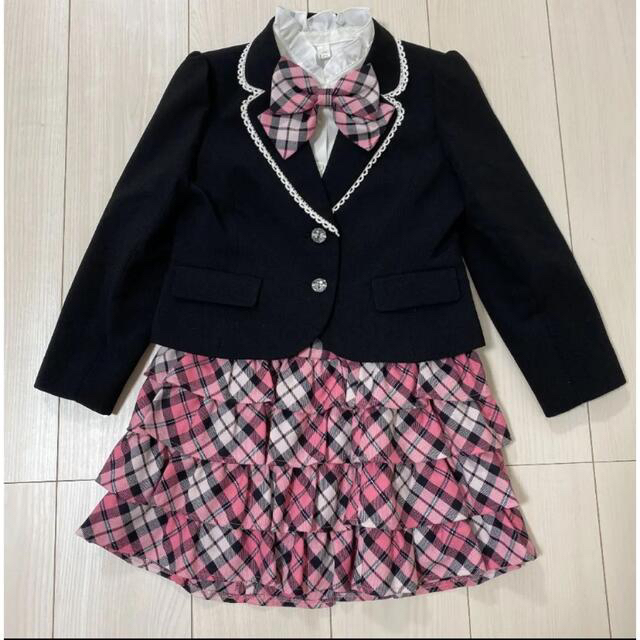 ELLE(エル)の【リラクマ様専用】女の子　制服4点セット キッズ/ベビー/マタニティのキッズ服女の子用(90cm~)(ドレス/フォーマル)の商品写真