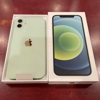 アイフォーン(iPhone)の【新品未使用】iPhone12 64GB グリーン　SIMフリー(スマートフォン本体)