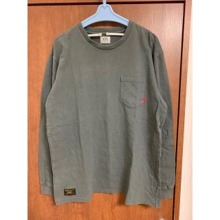 ダブルタップス(W)taps)のWTAPS 17SS BLANK LS ブルーグレー　M(Tシャツ/カットソー(七分/長袖))